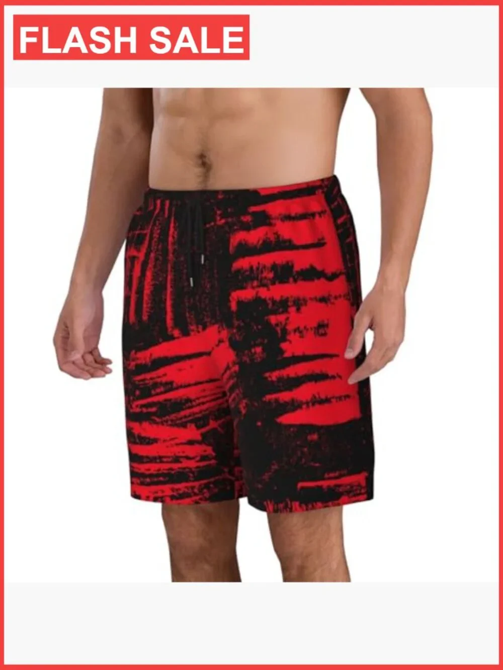 Mens Quick Dry Swim Trunks with Mesh Lining Board Shorts